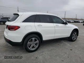 2022 Mercedes-Benz GLC 300 with VIN W1N0G8DB0NV344579, listed as a Copart auction lot 59981025 with 30,483 mi miles and Salvage title. Bid and sale history available at DreamBid. Image 3.