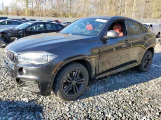 2016 BMW X6 xDrive50i with VIN 5UXKU6C55G0R33747, listed as a Copart auction lot 79706094 with 116,102 mi miles and Salvage Title. Bid and sale history available at carsss.com. Image 1.