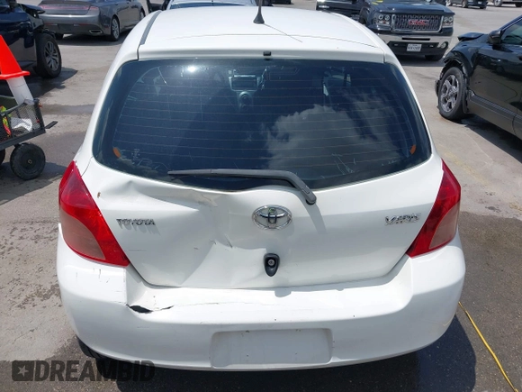 2008 Toyota Yaris with VIN JTDJT923485207836, listed as a IAAI auction lot 42086842 with 299,236 mi miles and . Bid and sale history available at carsss.com. Image 16.