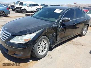 2011 Hyundai Genesis with VIN KMHGC4DE4BU118269, listed as a IAAI auction lot 42088835 with 145,600 mi miles. Bid and sale history available at carsss.com. Image 2.