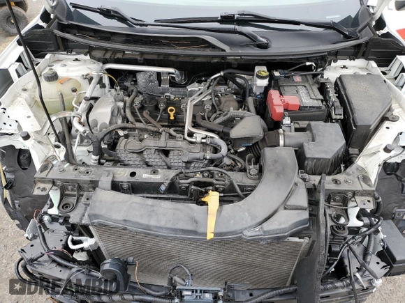 2021 Nissan Rogue S with VIN 5N1AT3AA3MC807472, listed as a Copart auction lot 52054225 with 47,322 mi miles and Salvage title. Bid and sale history available at DreamBid. Image 12.