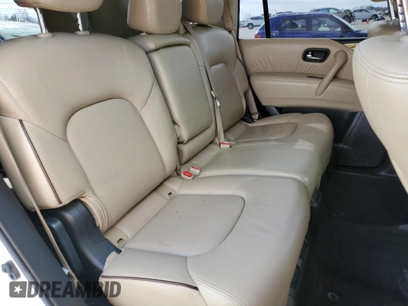 2020 Nissan Armada SL with VIN JN8AY2NC3L9618025, listed as a Copart auction lot 49819715 with 74,958 mi miles and Salvage Title. Bid and sale history available at carsss.com. Image 11.