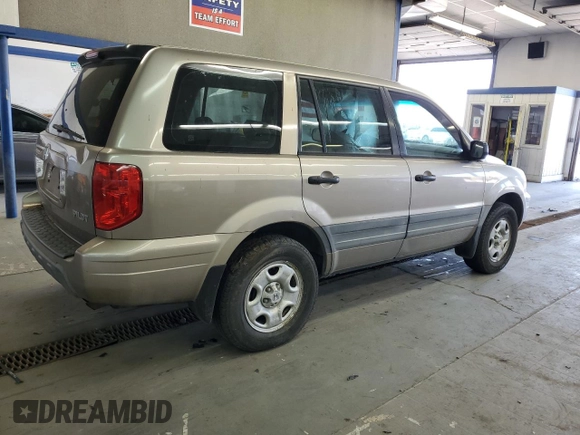2004 Honda Pilot LX z VIN 2HKYF18164H560909, wystawiony jako Copart lot #53088025 z przebiegiem 253 699 mil mil oraz Czysty tytuł • Clean title. Historia ofert i sprzedaży dostępna na DreamBid. Obrazek 3.
