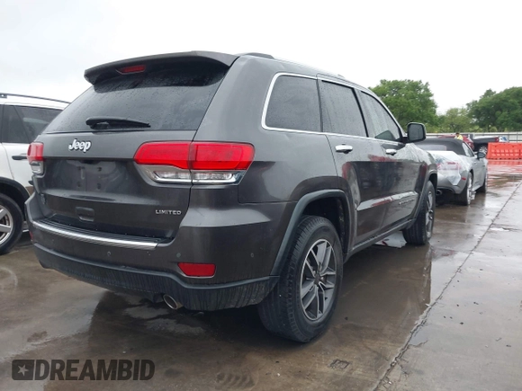 2019 Jeep Grand Cherokee Limited с VIN 1C4RJEBG9KC614994, выставлен на аукционе IAAI как лот 41903879 с пробегом 111 987 миль миль и . История ставок и продаж доступна на DreamBid. Изображение 4.