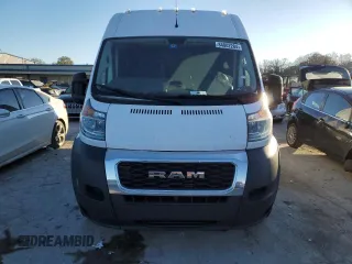 2020 Ram ProMaster Cargo with VIN 3C6TRVDG9LE110166, listed as a Copart auction lot 84002284 with 418,919 mi miles and Clean Title. Bid and sale history available at carsss.com. Image 5.