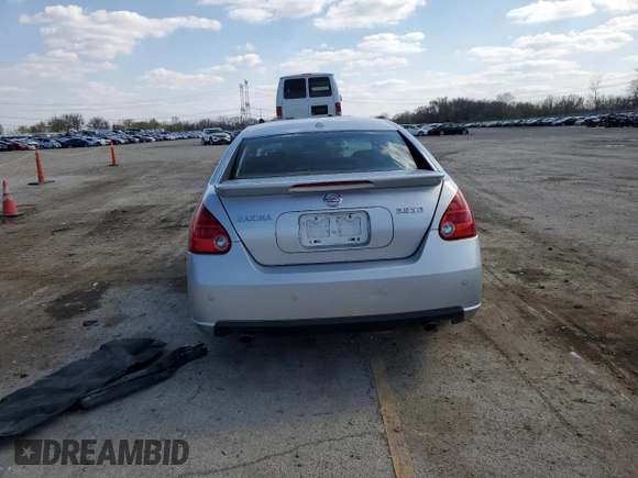 2008 Nissan Maxima 3.5 SL with VIN 1N4BA41E48C816457, listed as a Copart auction lot 52996695 with 121,485 mi miles and Clean Title. Bid and sale history available at carsss.com. Image 6.