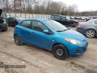 2012 Mazda 2 Sport with VIN JM1DE1KZ2C0138163, listed as a IAAI auction lot 41230479 with 223,440 mi miles. Bid and sale history available at carsss.com. Image 1.