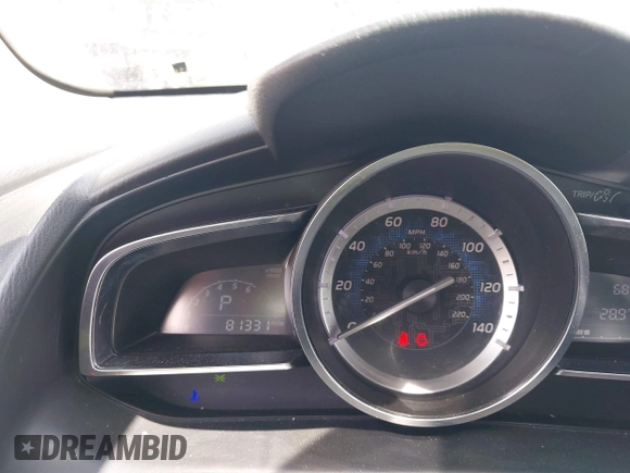 2016 Scion iA with VIN 3MYDLBZV7GY106529, listed as a IAAI auction lot 41915609 with 81,331 mi miles. Bid and sale history available at carsss.com. Image 15.