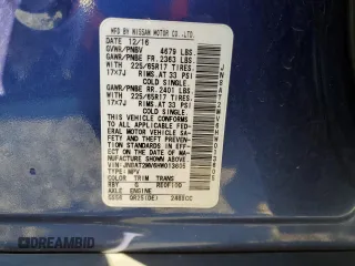 2017 Nissan Rogue S with VIN JN8AT2MV6HW013605, listed as a Copart auction lot 84361604 with 80,434 mi miles and Salvage Title. Bid and sale history available at carsss.com. Image 13.