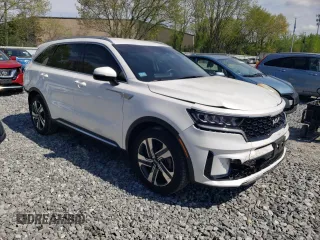 2023 Kia Sorento EX with VIN KNDRHDLG7P5167517, listed as a Copart auction lot 55972875 with 25,875 mi miles and Salvage title. Bid and sale history available at DreamBid. Image 4.
