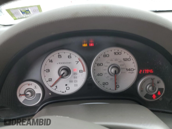 2002 Acura RSX Auto with VIN JH4DC54832C010155, listed as a Copart auction lot 41768495 with 217,946 mi miles and Salvage Title. Bid and sale history available at carsss.com. Image 9.