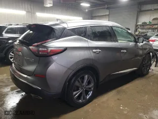 2023 Nissan Murano Platinum with VIN 5N1AZ2DS8PC126726, listed as a Copart auction lot 84636174 with 6,941 mi miles and Salvage Title. Bid and sale history available at carsss.com. Image 3.