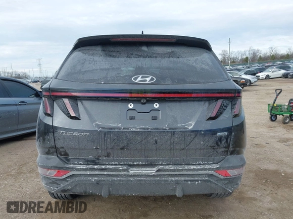 2023 Hyundai Tucson SEL z VIN 5NMJFCAE4PH290915, wystawiony jako IAAI lot #41426737 z przebiegiem 13 113 mil mil oraz . Historia ofert i sprzedaży dostępna na DreamBid. Obrazek 16.