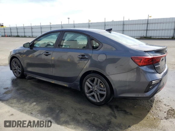 2021 Kia Forte GT-Line with VIN 3KPF34AD3ME268421, listed as a Copart auction lot 48636315 with 107,575 mi miles and Clean Title. Bid and sale history available at carsss.com. Image 2.