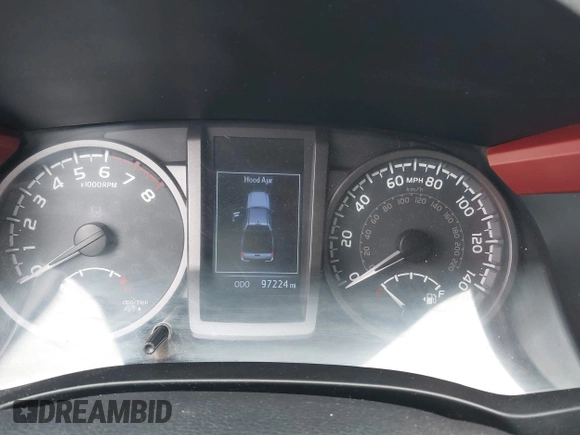 2017 Toyota Tacoma SR5 with VIN 3TMDZ5BN3HM027098, listed as a IAAI auction lot 42409977 with 97,224 mi miles and . Bid and sale history available at DreamBid. Image 7.