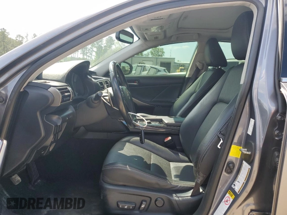 2015 Lexus IS 250 with VIN JTHBF1D20F5063134, listed as a Copart auction lot 54913825 with 123,287 mi miles and Salvage title. Bid and sale history available at DreamBid. Image 7.
