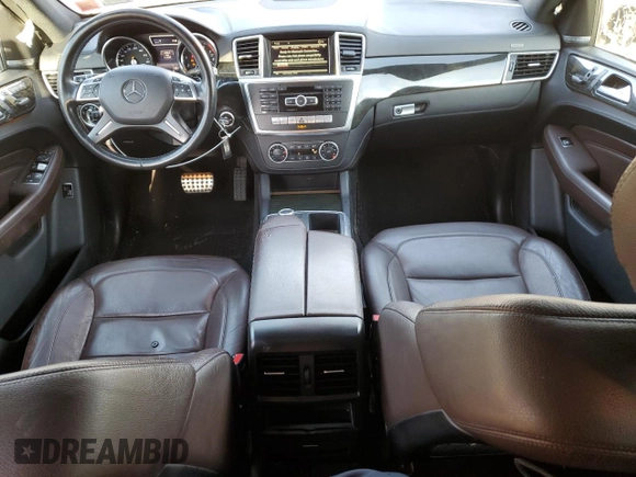 2015 Mercedes-Benz M 400 with VIN 4JGDA5GB6FA578668, listed as a Copart auction lot 81893144 with 113,566 mi miles and Salvage Title. Bid and sale history available at DreamBid. Image 8.