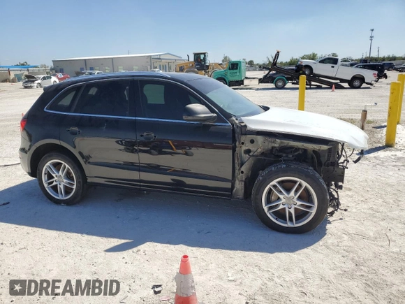 2014 Audi Q5 Premium Plus with VIN WA1DGAFP9EA008181, listed as a Copart auction lot 49160285 with 0 mi miles and Clean Title. Bid and sale history available at carsss.com. Image 4.