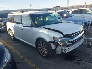 2014 Ford Flex Limited with VIN 2FMGK5D84EBD27542, listed as a IAAI auction lot 41261801 with 69,386 mi miles. Bid and sale history available at carsss.com. Image 1.