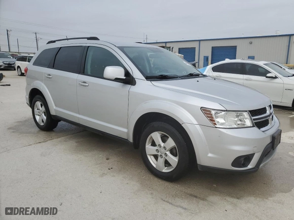 2011 Dodge Journey Mainstreet with VIN 3D4PG1FG6BT567438, listed as a Copart auction lot 44039255 with 130,267 mi miles and Salvage Title. Bid and sale history available at carsss.com. Image 4.
