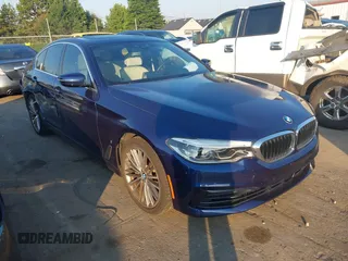 2019 BMW 5 Series 530e with VIN WBAJA9C58KB391755, listed as a IAAI auction lot 42659993 with 56,296 mi miles and . Bid and sale history available at DreamBid. Image 1.
