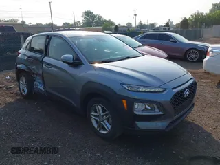 2021 Hyundai Kona SE with VIN KM8K12AA4MU614133, listed as a IAAI auction lot 42404789 with 8,956 mi miles and . Bid and sale history available at DreamBid. Image 1.