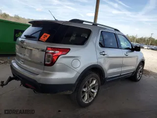 2014 Ford Explorer XLT with VIN 1FM5K8D85EGA08202, listed as a Copart auction lot 49107185 with 169,820 mi miles and Salvage Title. Bid and sale history available at carsss.com. Image 3.