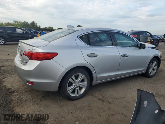 2013 Acura ILX Hybrid Technology with VIN 19VDE3F73DE300985, listed as a Copart auction lot 55456415 with 78,264 mi miles and Clean Title. Bid and sale history available at DreamBid. Image 3.
