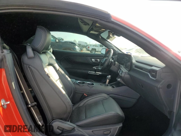 2024 Ford Mustang GT Premium с VIN 1FAGP8FF0R5119676, выставлен на аукционе Copart как лот 80442334 с пробегом 10 094 миль миль и Списание • Salvage title. История ставок и продаж доступна на DreamBid. Изображение 11.