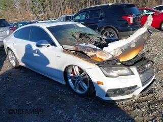 2014 Audi S7 Prestige with VIN WAUW2BFC2EN056014, listed as a IAAI auction lot 41148744 with 1 mi miles. Bid and sale history available at carsss.com. Image 1.