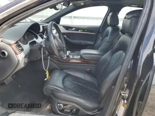 2013 Audi A8 3.0L z VIN WAUAGAFD3DN001326, wystawiony jako Copart lot #88724985 z przebiegiem 89 859 mil mil oraz Szkoda całkowita • Salvage title. Historia ofert i sprzedaży dostępna na DreamBid. Obrazek 7.