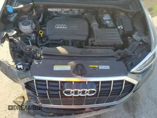 2019 Audi Q3 S line Premium Plus with VIN WA1EECF36K1085069, listed as a Copart auction lot 44948585 with 63,008 mi miles and Non Repairable. Bid and sale history available at carsss.com. Image 12.