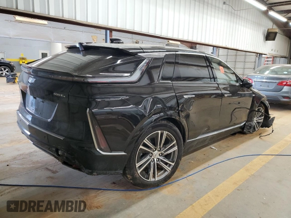 2024 Cadillac LYRIQ Luxury z VIN 1GYKPRRL8RZ107046, wystawiony jako Copart lot #89175705 z przebiegiem Nie podano mil oraz Szkoda całkowita • Salvage title. Historia ofert i sprzedaży dostępna na DreamBid. Obrazek 3.