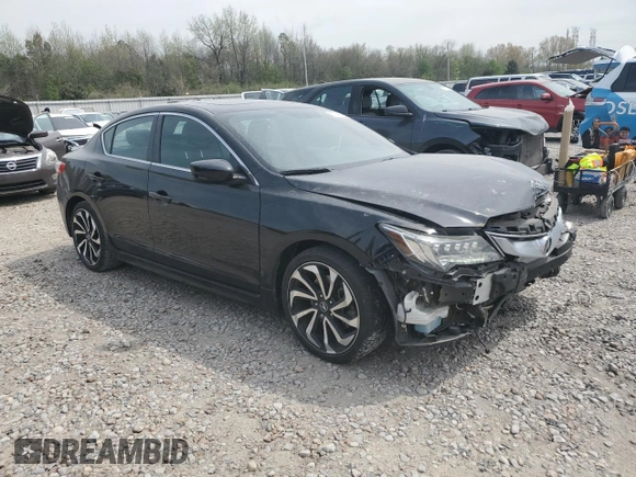 2017 Acura ILX w/Premium/A-SPEC Pkg with VIN 19UDE2F84HA015104, listed as a Copart auction lot 50442975 with 97,597 mi miles and Salvage Title. Bid and sale history available at carsss.com. Image 4.