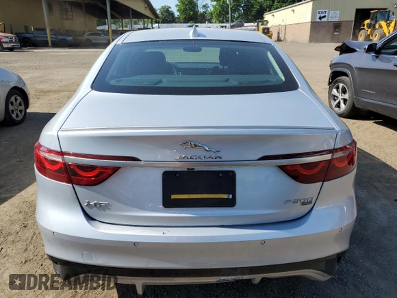 2021 Jaguar XF R-Dynamic SE with VIN SAJBL4GX7MCY89198, listed as a Copart auction lot 58469894 with 34,414 mi miles and Salvage Title. Bid and sale history available at carsss.com. Image 6.