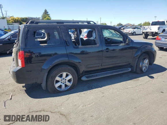 2010 Nissan Pathfinder SE with VIN 5N1AR1NBXAC628993, listed as a Copart auction lot 64094665 with Not provided miles and Salvage title. Bid and sale history available at DreamBid. Image 3.
