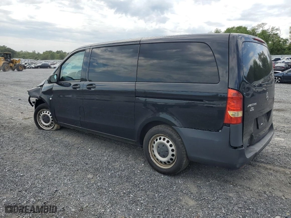 2018 Mercedes-Benz Metris Passenger Van with VIN WD4PG2EEXJ3500442, listed as a Copart auction lot 69496814 with 55,673 mi miles and Salvage Title. Bid and sale history available at carsss.com. Image 2.