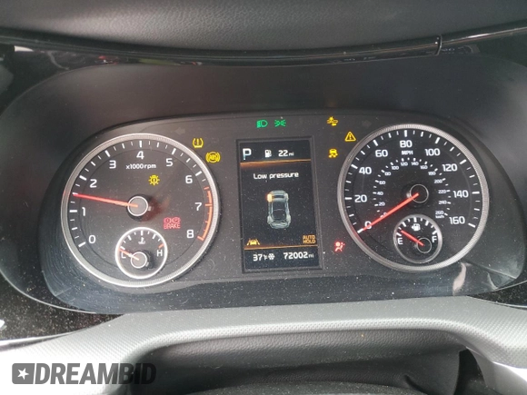 2021 Kia K5 LX with VIN 5XXG24J25MG032267, listed as a Copart auction lot 88863315 with 72,002 mi miles and Salvage Title. Bid and sale history available at carsss.com. Image 9.