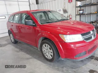 2013 Dodge Journey SE z VIN 3C4PDCAB7DT680122, wystawiony jako IAAI lot #42332162 z przebiegiem 224 506 mil mil oraz . Historia ofert i sprzedaży dostępna na DreamBid. Obrazek 1.