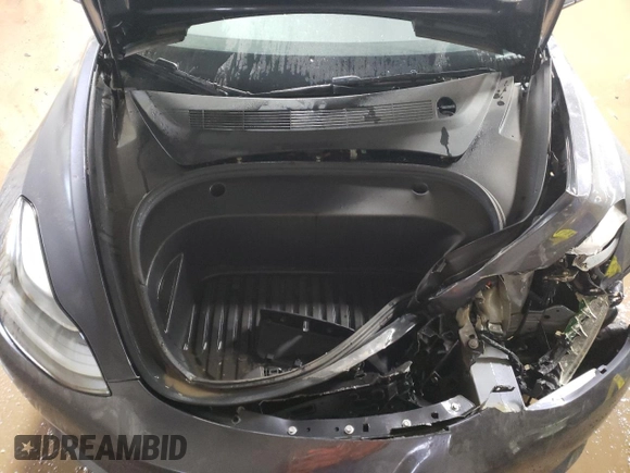 2022 Tesla Model 3 with VIN 5YJ3E1EA8NF372507, listed as a Copart auction lot 52572705 with 70,244 mi miles and Salvage Title. Bid and sale history available at DreamBid. Image 11.