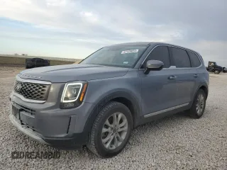 2020 Kia Telluride LX with VIN 5XYP24HC6LG009461, listed as a Copart auction lot 47129055 with 104,493 mi miles and Salvage Title. Bid and sale history available at carsss.com. Image 1.