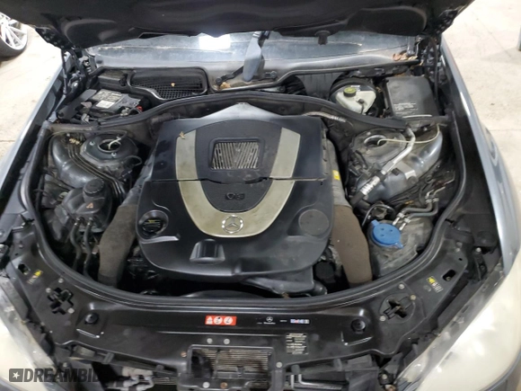 2008 Mercedes-Benz S-Class 5.5L V8 with VIN WDDNG86X48A155389, listed as a Copart auction lot 49913155 with 128,594 mi miles and Clean Title. Bid and sale history available at carsss.com. Image 11.