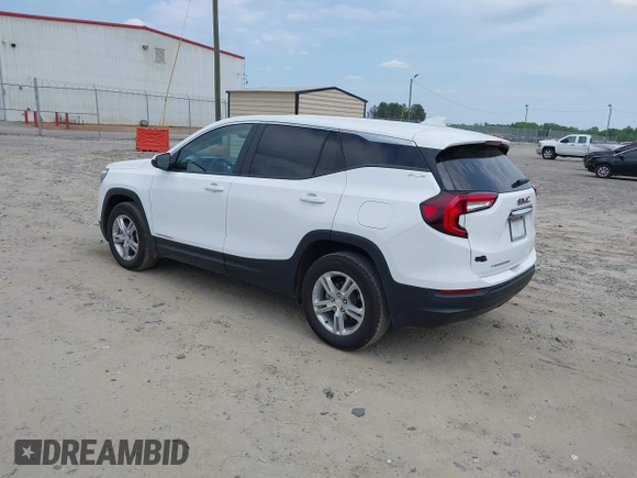 2024 GMC Terrain SLE z VIN 3GKALMEG3RL103586, wystawiony jako IAAI lot #42016804 z przebiegiem 21 596 mil mil oraz . Historia ofert i sprzedaży dostępna na DreamBid. Obrazek 3.