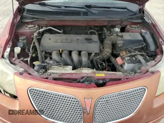 2005 Pontiac Vibe with VIN 5Y2SL638X5Z417715, listed as a Copart auction lot 75846424 with 249,115 mi miles and Salvage Title. Bid and sale history available at carsss.com. Image 11.