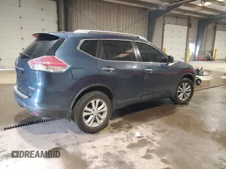 2016 Nissan Rogue SV with VIN 5N1AT2MV4GC868813, listed as a Copart auction lot 50340165 with 166,906 mi miles and Salvage Title. Bid and sale history available at DreamBid. Image 3.