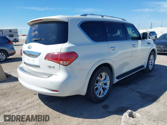 2013 Infiniti QX56 с VIN JN8AZ2NF5D9531476, выставлен на аукционе IAAI как лот 42215462 с пробегом 180 062 миль миль и . История ставок и продаж доступна на DreamBid. Изображение 4.