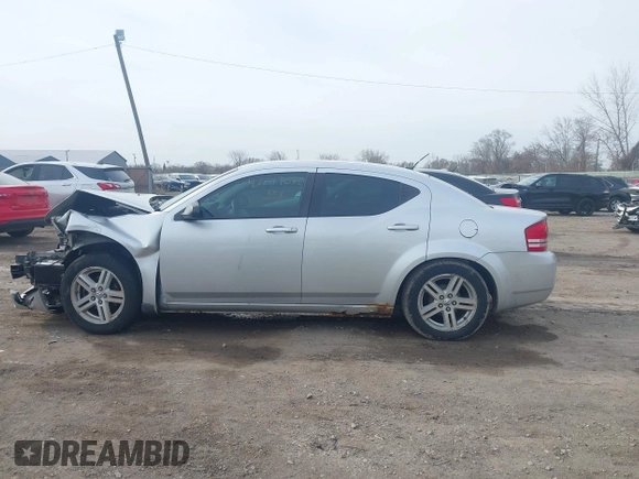 2008 Dodge Avenger SXT with VIN 1B3LC56K48N139977, listed as a IAAI auction lot 42017035 with Not Provided miles. Bid and sale history available at carsss.com. Image 14.