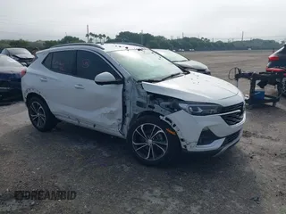 2020 Buick Encore GX Essence with VIN KL4MMFSL6LB107881, listed as a IAAI auction lot 41389955 with 42,308 mi miles and . Bid and sale history available at DreamBid. Image 1.