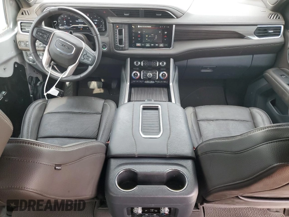 2024 GMC Yukon XL Denali with VIN 1GKS2JKL9RR163677, listed as a Copart auction lot 41381335 with 19,929 mi miles and Salvage Title. Bid and sale history available at carsss.com. Image 8.