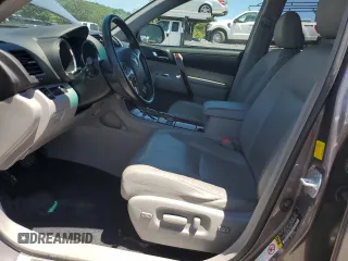 2011 Toyota Highlander Hybrid Limited with VIN JTEDC3EH6B2001214, listed as a Copart auction lot 61385054 with 0 mi miles and Salvage Title. Bid and sale history available at carsss.com. Image 7.